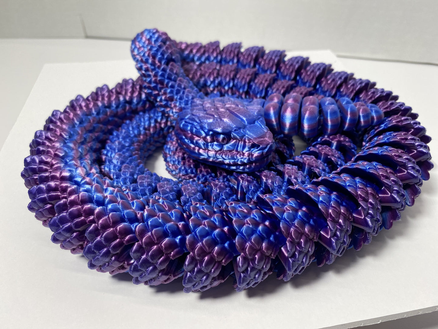 McGybeer Articulated Rattlesnake XL 52 inches long!!