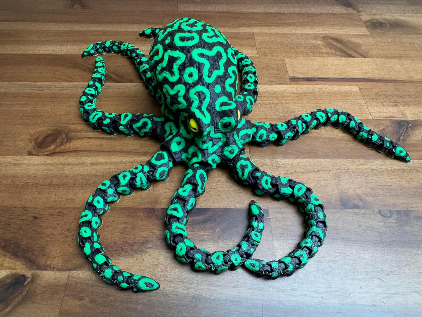 Octopus 3D printed