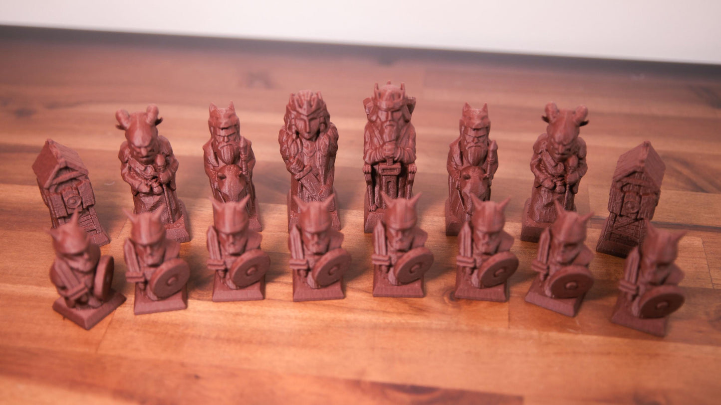 Viking Chess Set (board not included)